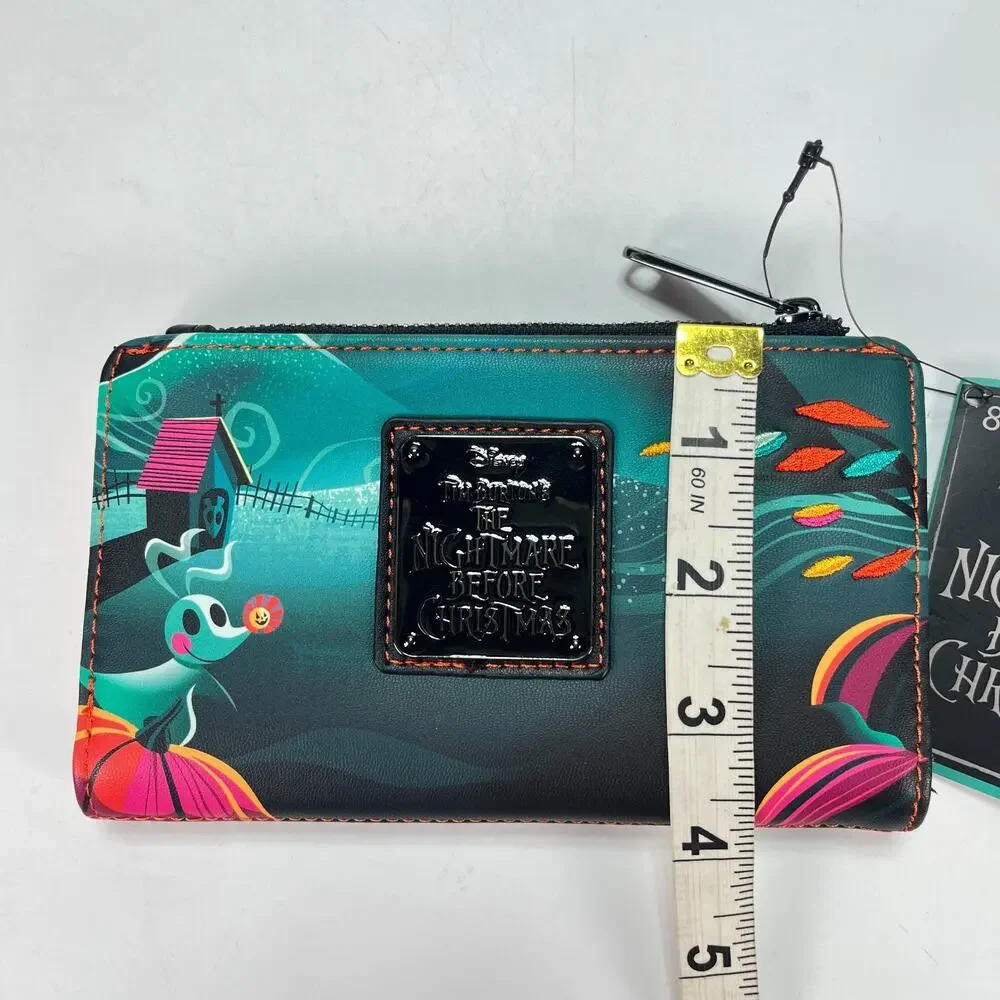 Loungefly Disney Teal The Nightmare Before Christmas Simply Meant To Be Wallet